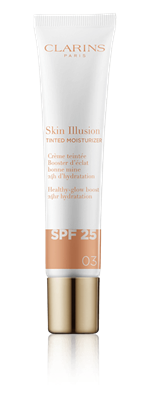 CLARINS SKIN ILLUSION TINTED MOISTURIZER SPF25 03 NEW